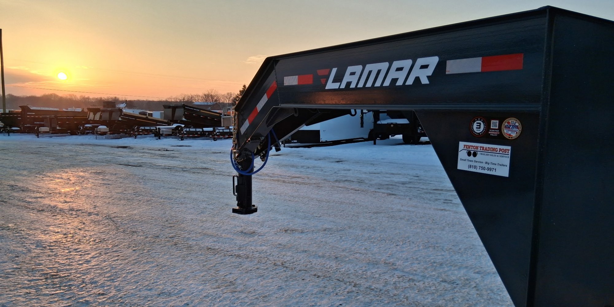 Trailers at Fenton Trading Post